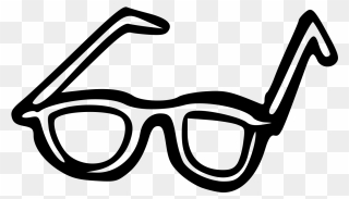 Pix For Pink Cat Eye Glasses - Glasses Clipart - Png Download