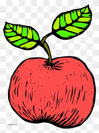 Getekende Appel Clipart