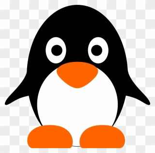 Penguin Clip Art - Penguin Clipart Simple - Png Download