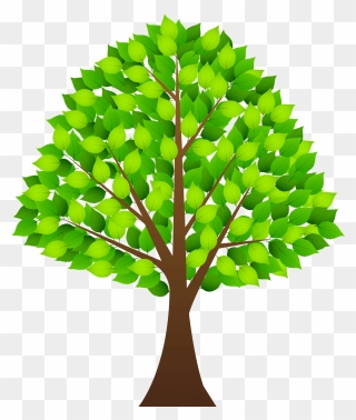 Transparent Tree Cliparts - Tree Clipart Transparent Background - Png Download