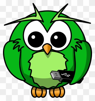 Cartoon Owl Clipart - Owl Cartoon - Png Download