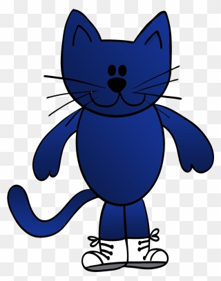 Pete The Cat Free Clipart - Pete The Cat Pete Mickey Mouse - Png Download