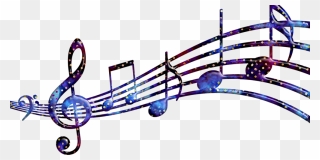 Musical Notes Clipart Sing A Long - Transparent Background Musical Notes - Png Download