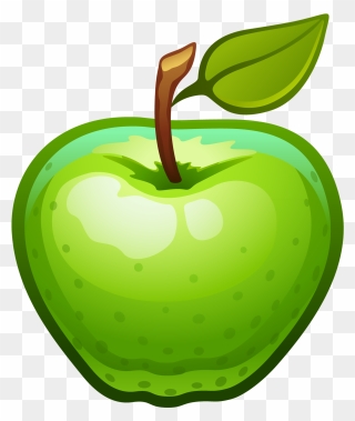 Free Transparent Apple Cliparts, Download Free Clip - Green Apple Clipart Png