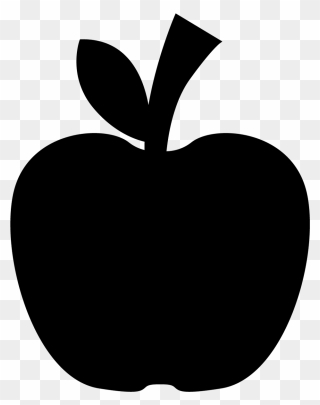Apple Silhouette Png Clipart