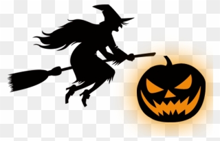 Witchs Broom Witchcraft Clip Art - Happy Halloween Halloween Png Transparent Png