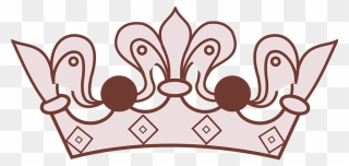 Mahkota Princess Vector - Gold Crown Clipart - Png Download