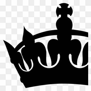 Black Royal Crown Silhouette Clip Art, Icon And Svg - Clipart King Crown Png Transparent Png