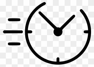 Svg Png Icon Free - Fast Clock Icon Png Clipart