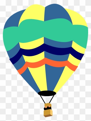 Hot Air Balloon Clip Art Png - Free Clip Art Hot Air Balloon Transparent Png
