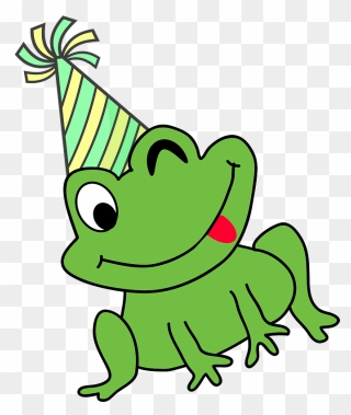 Party Frog Clipart - Frog Clipart Png Transparent Png