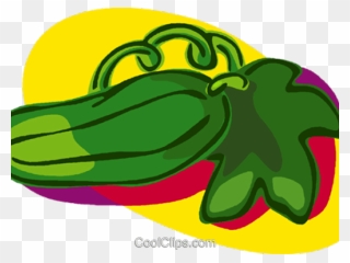 Transparent Cute Hopping Frog Clipart - Cucumber Clip Art - Png Download