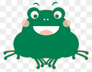 Happy Frog Clipart - True Frog - Png Download