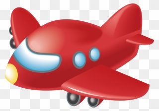 Car Clip Art Toy - Red Airplane Clipart Png Transparent Png