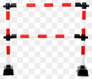 Barrière Express 2 Lisses 1m Rouge/blanc - Barrier 1m Express With 2 Of Smooth 1m Ja An / Black, Clipart