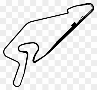 Nurburgring Sprint Layout Clipart