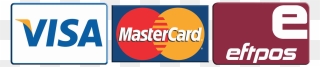 We Accept - Eftpos Visa Mastercard Logos Clipart