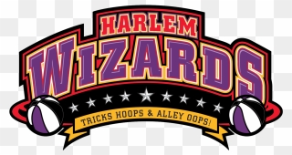 Logo - Basketball Harlem Wizards Clipart