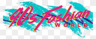 90s Fashion Logo Clipart
