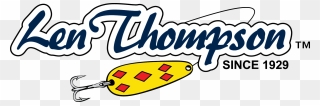 Fishing Derby Sponsors - Len Thompson Logo Clipart