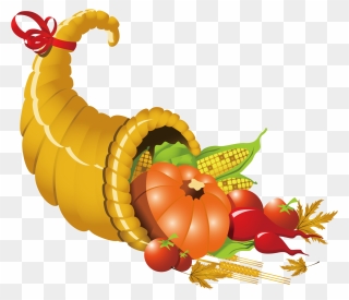 Animated Charlie Brown Clipart For Thanksgiving Banner - Cornucopia Png Transparent Png