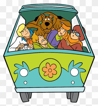 Scooby Doo Clipart Mystery Machine - Mystery Machine Scooby Doo Clip Art - Png Download