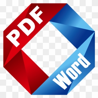 Pdf To Word Converter Icon Clipart
