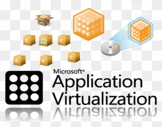 Little Boxes, Full Of Apps, Little Boxes Full Of Streaming - Microsoft Application Virtualization Logo Clipart