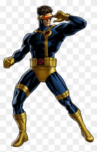 Classic Cyclops X Men Clipart