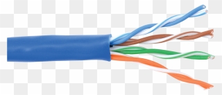 Cable Transparent Utp - Category 5 Unshielded Twisted Pair Clipart