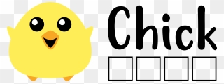 Chick Occhiali Clipart