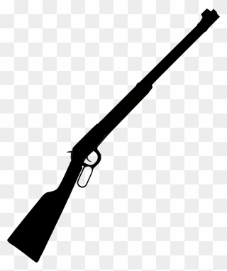 Firearm Clip Long Gun - Rifle Clipart - Png Download