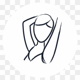 Underarms - Drawing Clipart