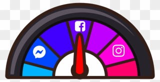 Instagram And Facebook Ads Meter - Facebook Ads Free Clipart