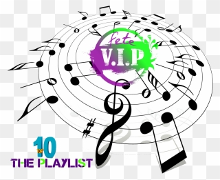 Fetevip Top 10 Play List - Tattoo Stencils Drawing Music Notes Clipart
