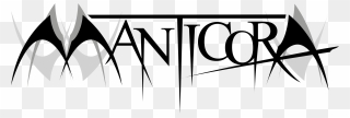 Manticora Metal Band Logo Clipart
