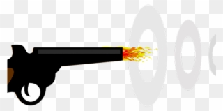 Gun Shot Clipart Gun Fire - Firearm - Png Download