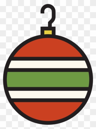 Open - Christmas Ornament Clipart