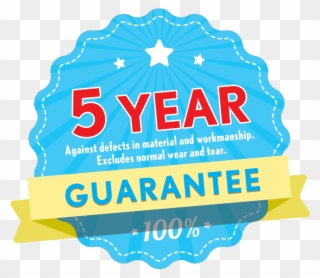 5 Year Guarantee - Mop Clipart