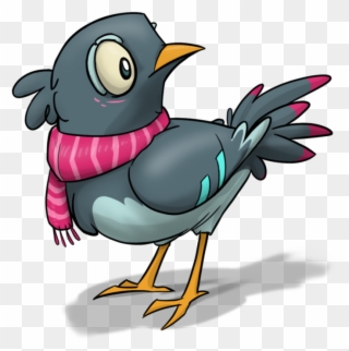 Image Free Birb Drawing Love Bird - Typical Pigeons Clipart