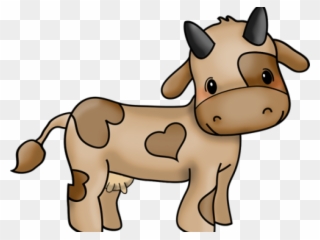 Cattle Clipart Moo - Chocolate Cow Clipart - Png Download