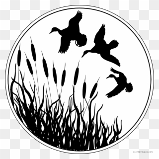 Flying Clipartblack Com Animal Free Black White - Ducks Flying Black And White - Png Download