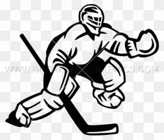 Hockey Goalie - Ice Hockey Goalie Png Clipart