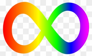 Autism Spectrum Infinity Awareness Symbol - Autism Infinity Symbol Clipart