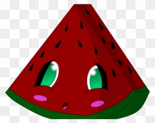 Watermelon Clipart Cut - Watermelon Clipart Png Cute Transparent Png