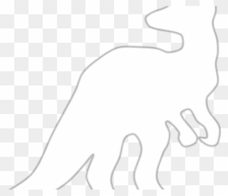 Stegosaurus Clipart Black And White - .net - Png Download