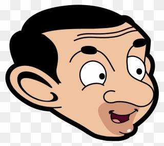Snaps Pictures Mr Bean - Mr Bean Head Cartoon Clipart