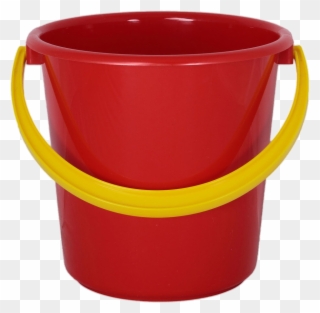 Svg Royalty Free Red Plastic Png Image Purepng Free - Bucket Png Clipart