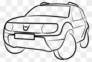 Dacia Clipart - Bad Parking Notes - Png Download