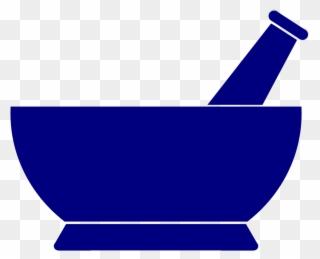 Blue Mortar And Pestle Merchandise - Mortar And Pestle Blue Clipart